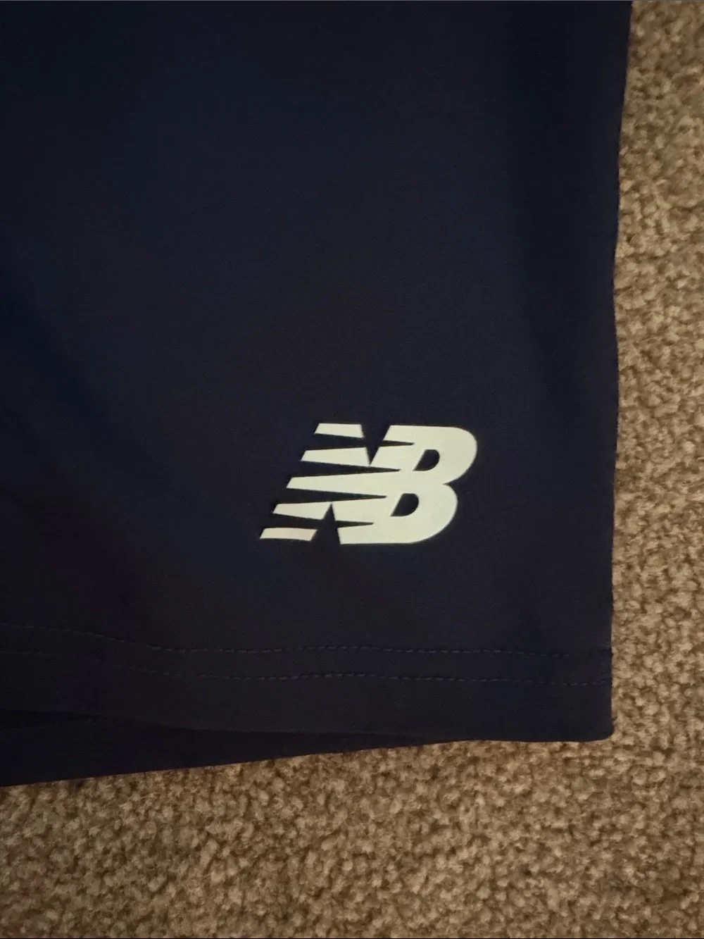 New Balance Navy USA LAX Development Athletic Shorts